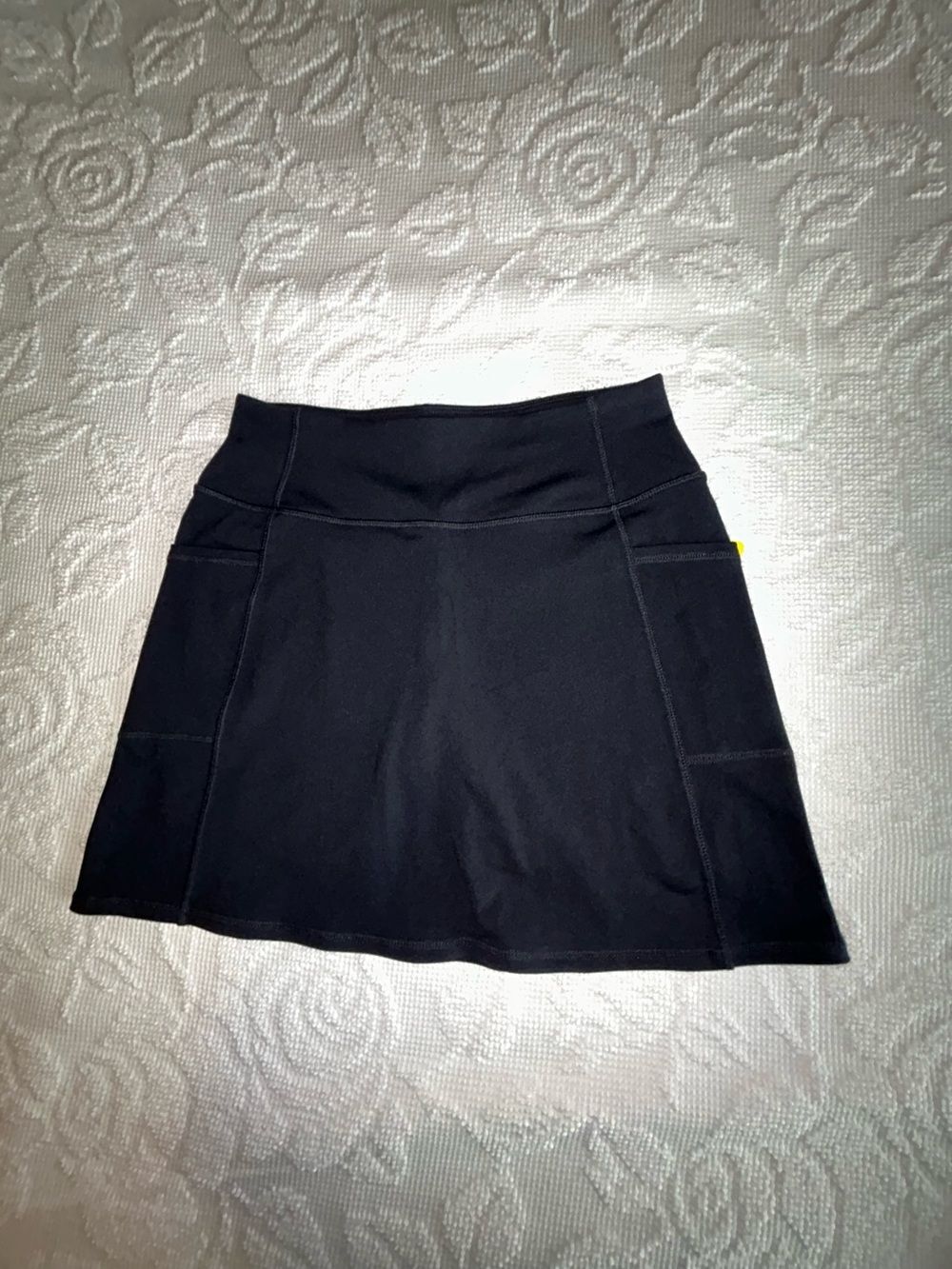 Skechers GOWALK GOFLEX Black Athletic Skort Size S Pockets Performance NWT